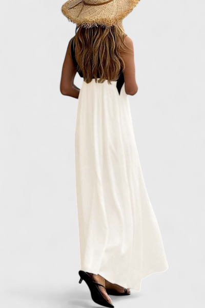 Edith Vestido de Cuello Cruzado