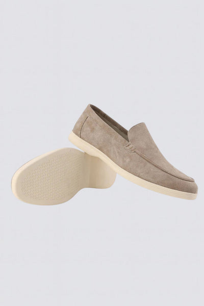 Mocasines elegantes de ante 