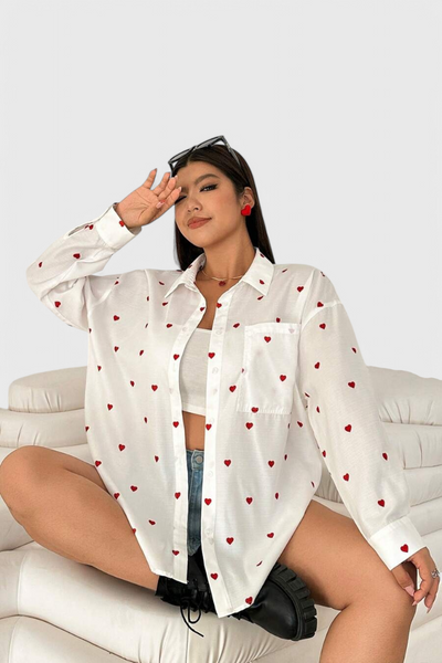 Rhiannon Blusa de Algodón Bordada