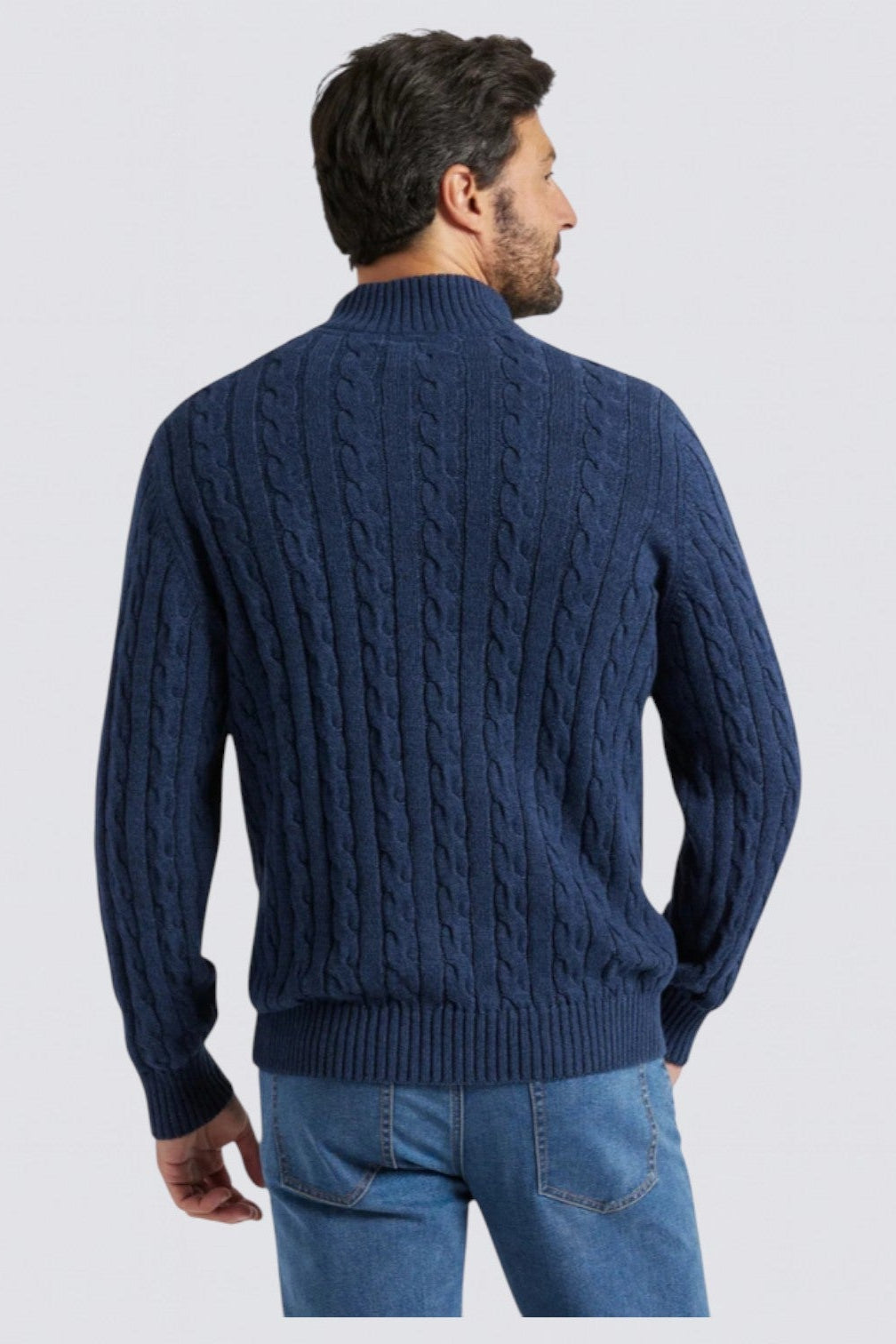 Cremallera nórdica de media cremallera