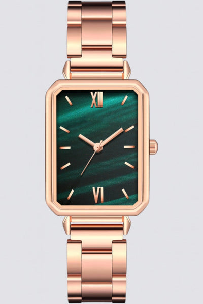 Reloj de cuarzo cuadrado