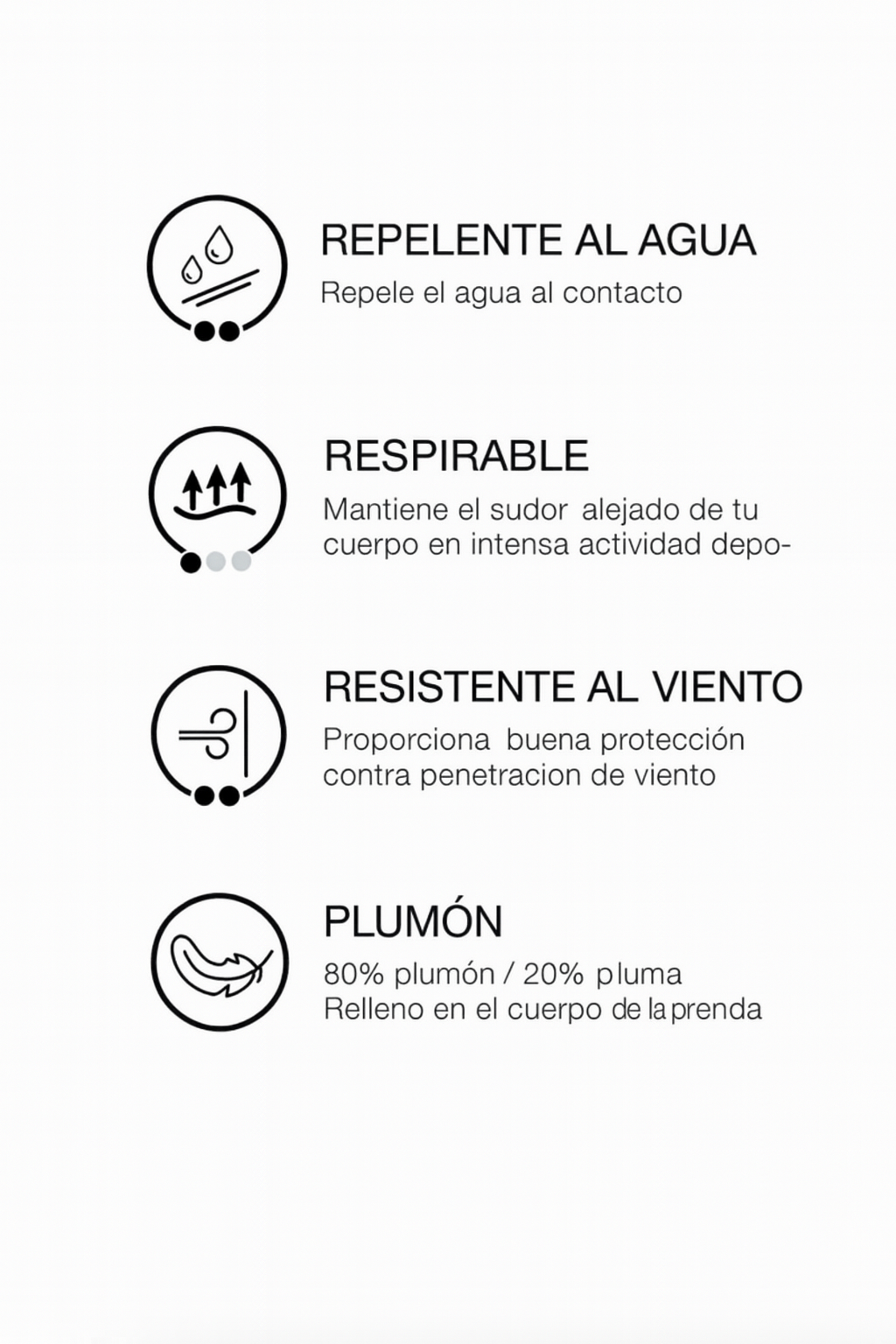 Chaqueta acolchada unisex Aurion