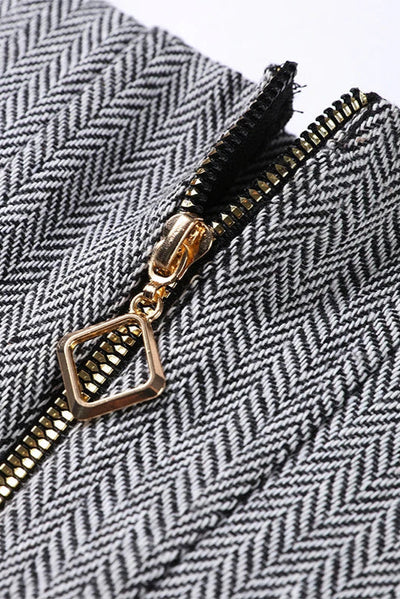 Evena Traje de 3 Piezas con Corsé Estructurado