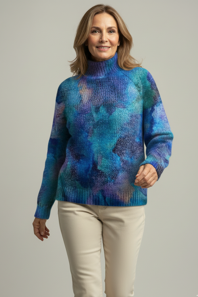 Suéter de cuello alto Lucía