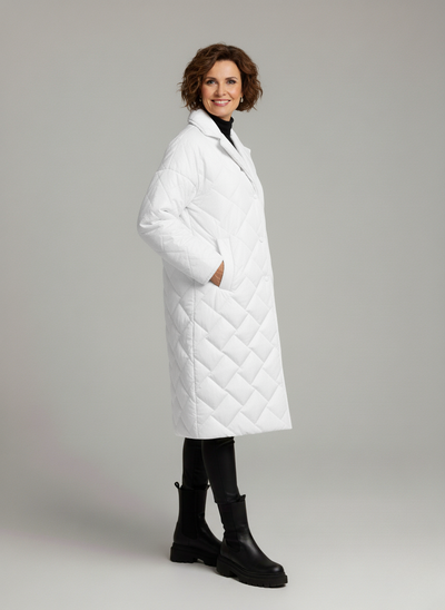 Abrigo acolchado reversible