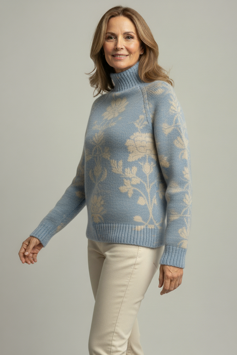 Suéter de cuello alto Lucía