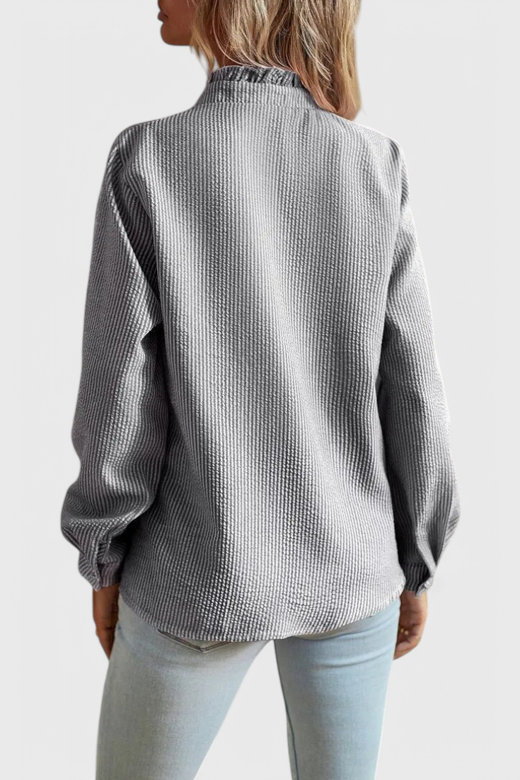 Lily Blusa de Declaración Rebelde