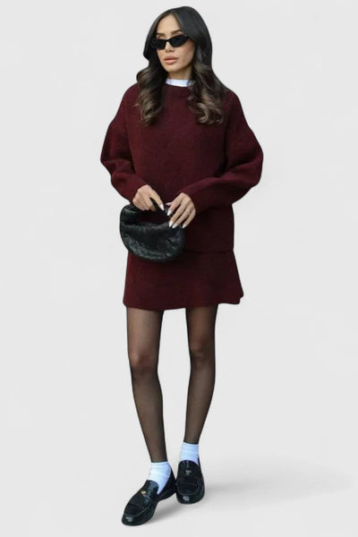 Magda Conjunto de punto acogedor