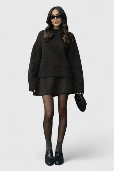 Magda Conjunto de punto acogedor