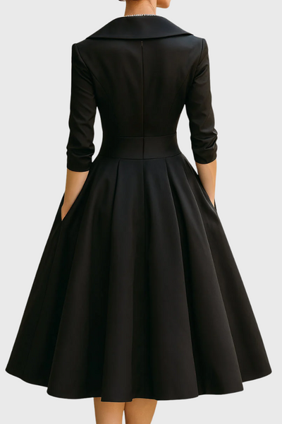 Rosa - Vestido midi elegante