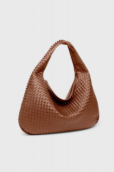 Bolso de hombro Tilly de tejido