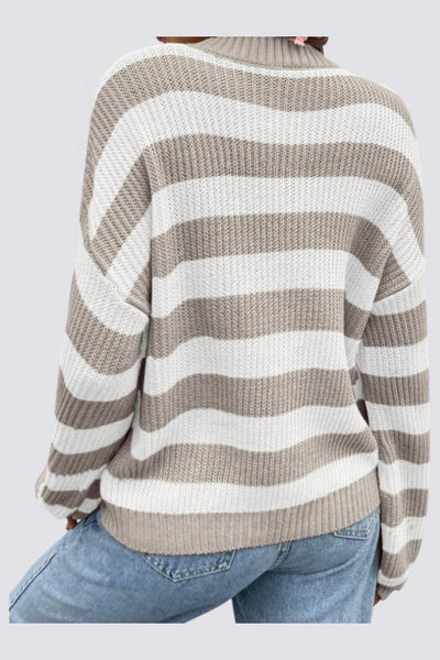 Suéter a rayas