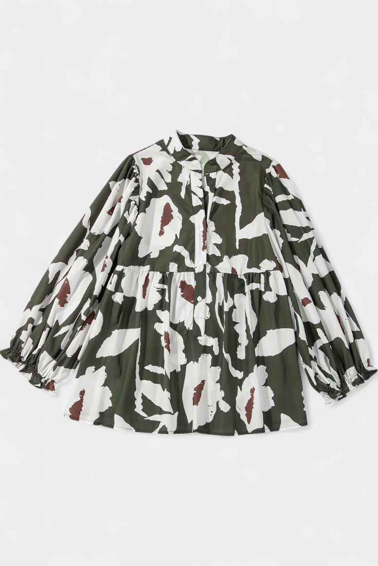 Filomena Blusa con Media Botonadura