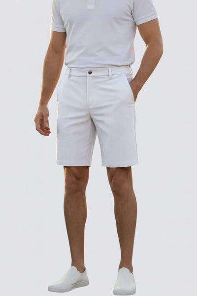 Pantalones cortos chinos ajustados