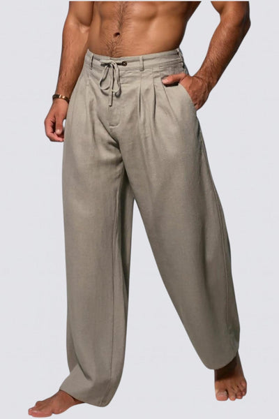 Pantalones de lino
