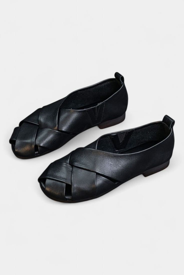 Zapatos planos abiertos Nayra