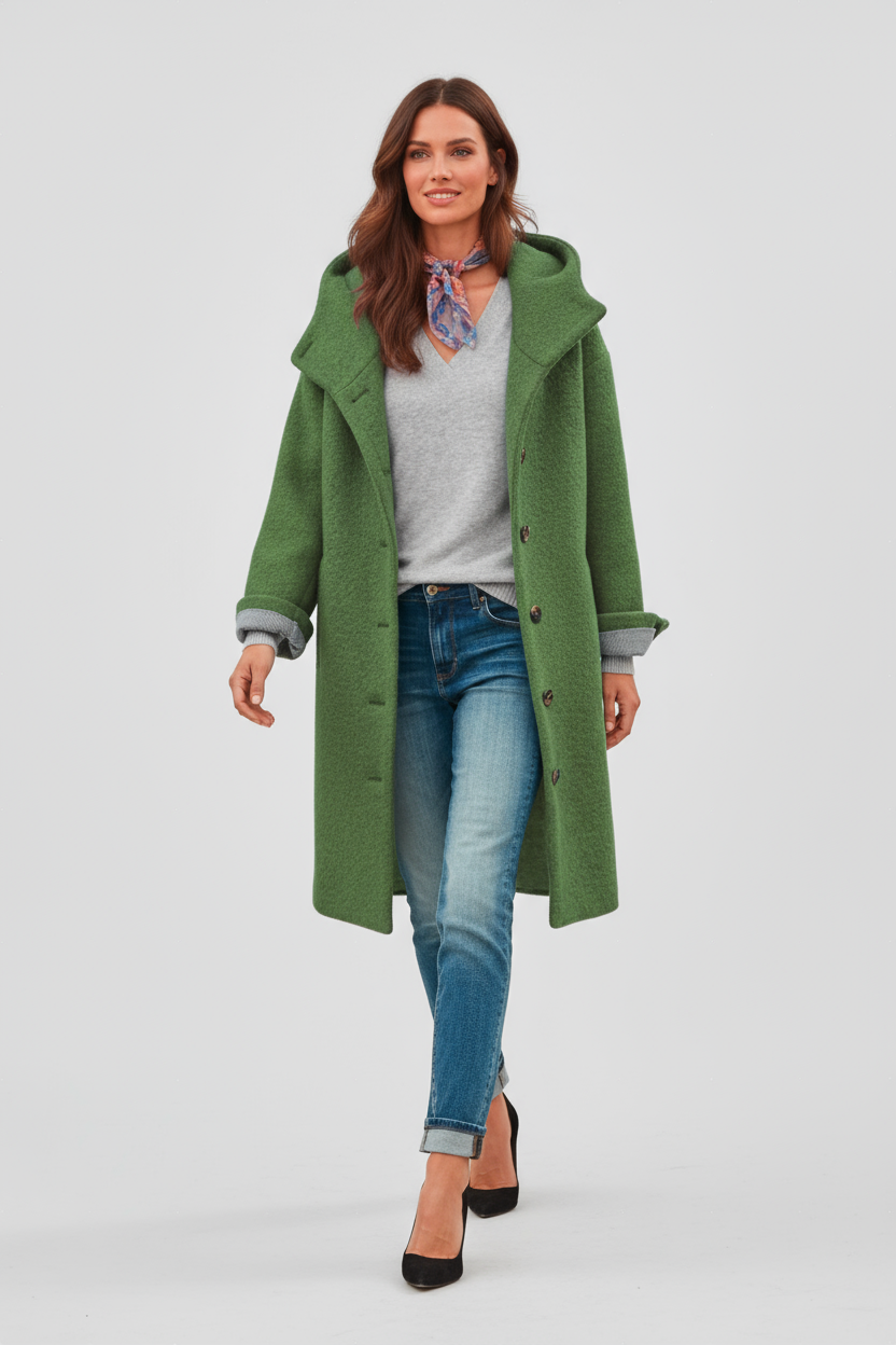 Abrigo Elegante de Otoño