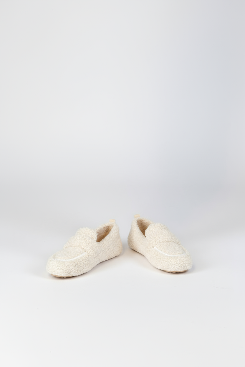 Zapatos de lana suave