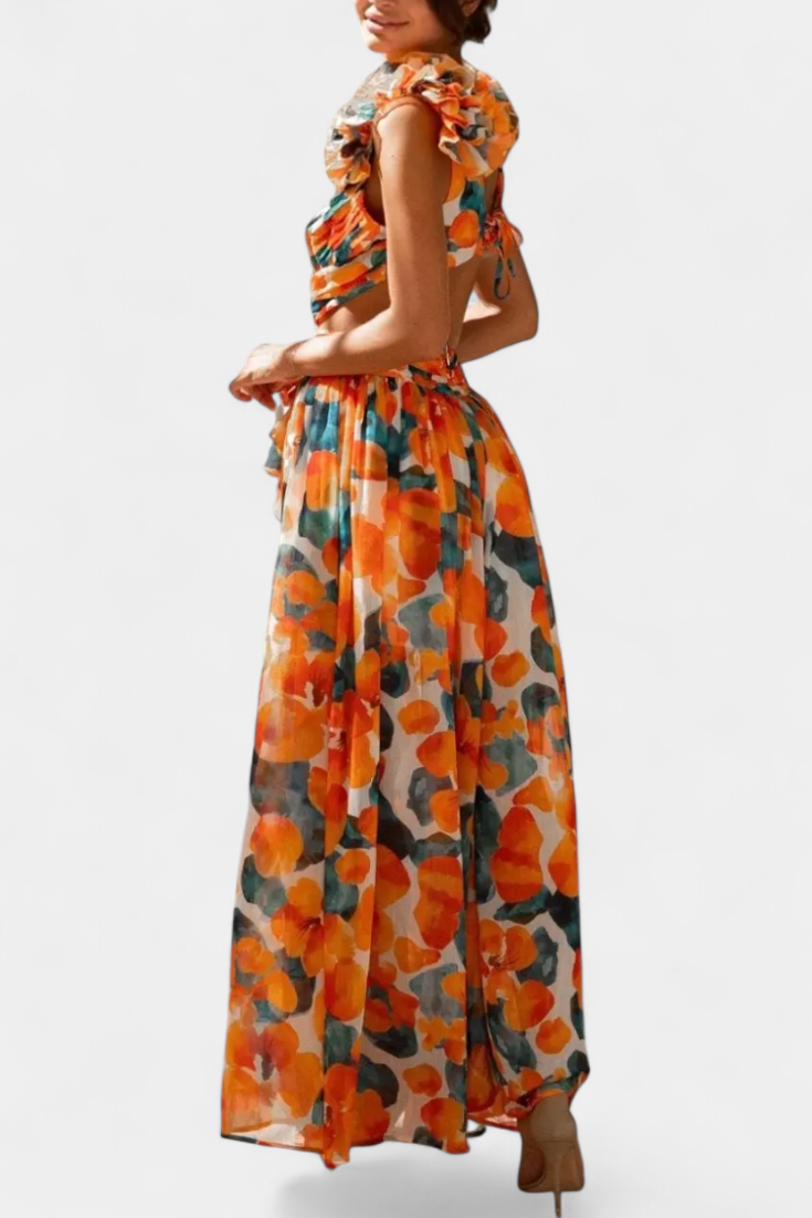 Zuleika Vestido de Chifón