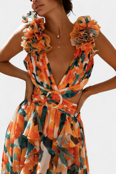 Zuleika Vestido de Chifón