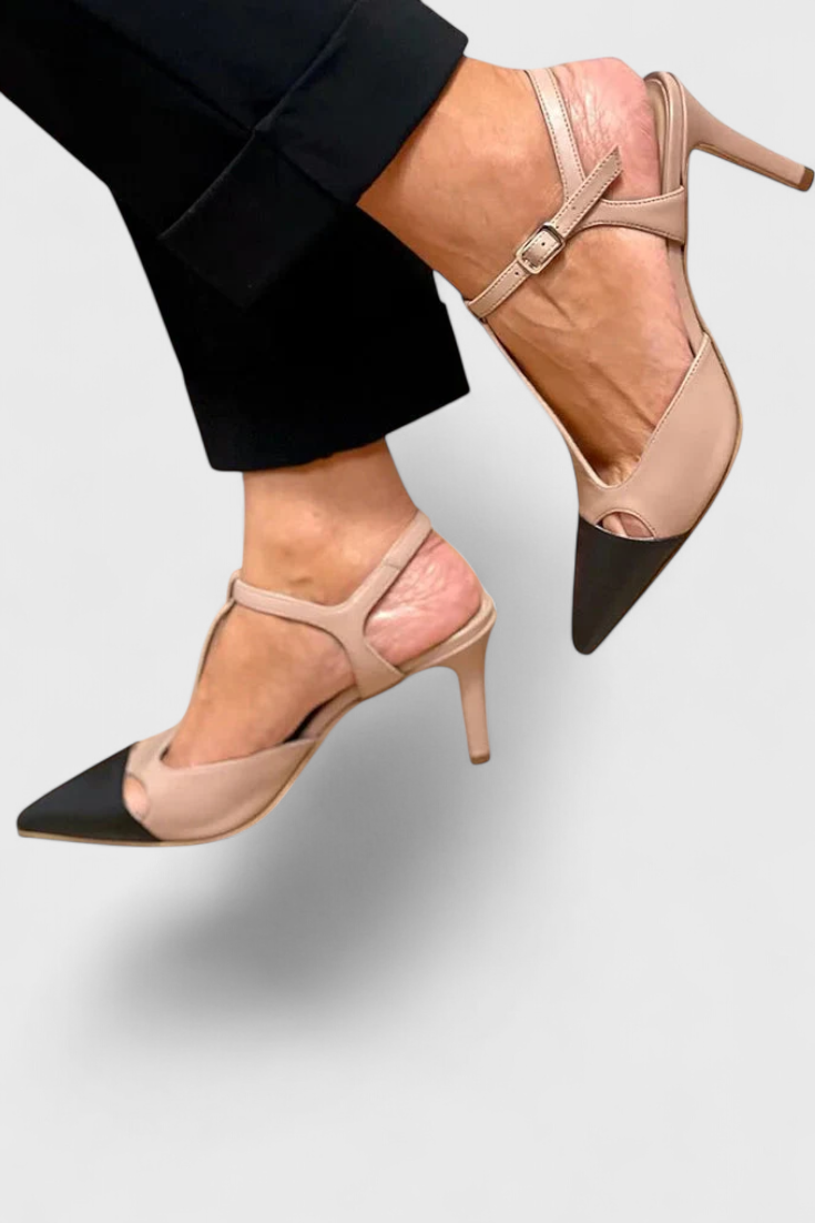 Leticia Tacones de Aguja con Punta Afilada