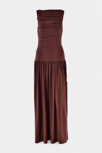 Maddy Vestido Maxi sin Mangas