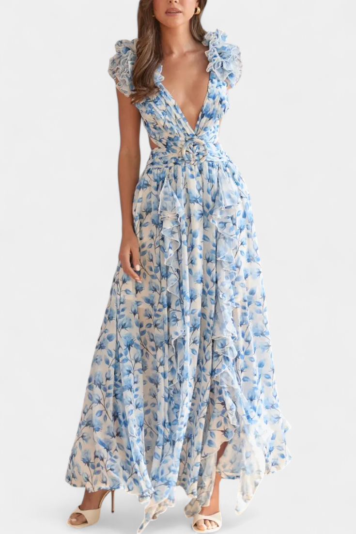 Zuleika Vestido de Chifón