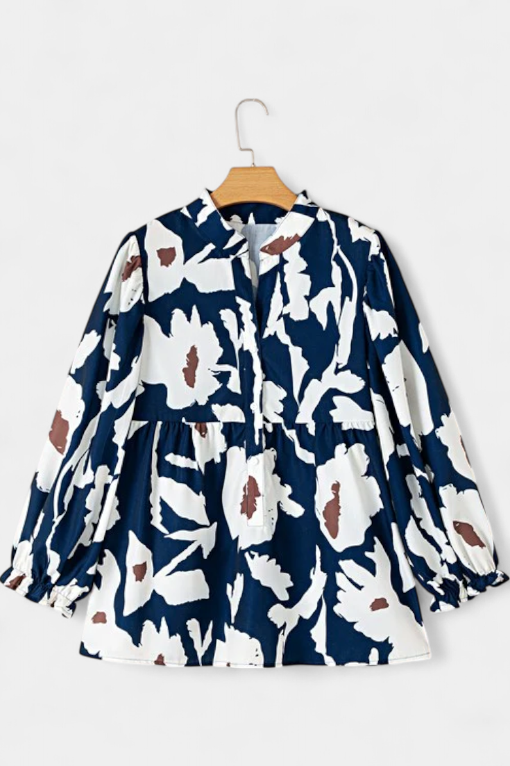 Filomena Blusa con Media Botonadura