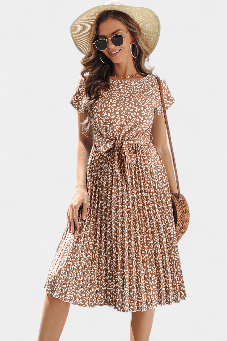 Vestido midi floral Galilea