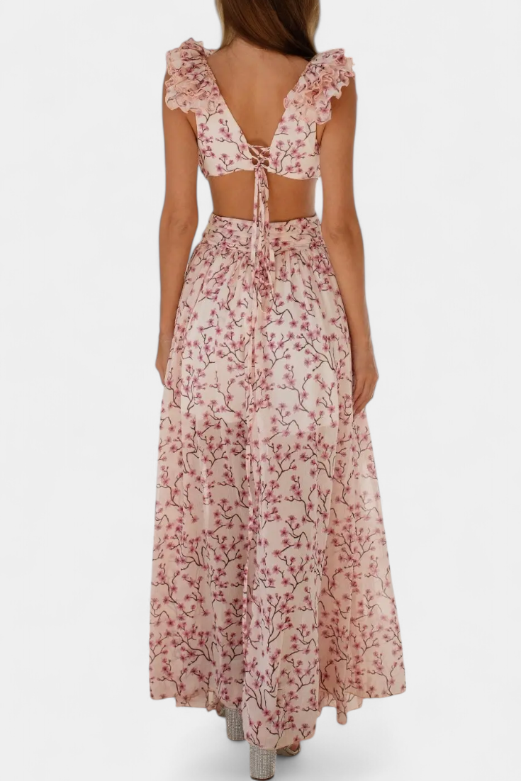 Zuleika Vestido de Chifón