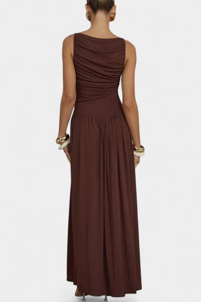 Maddy Vestido Maxi sin Mangas