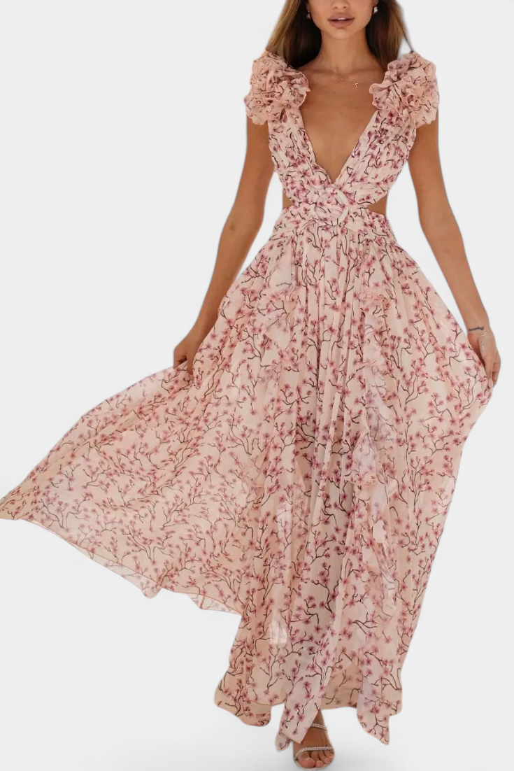 Zuleika Vestido de Chifón