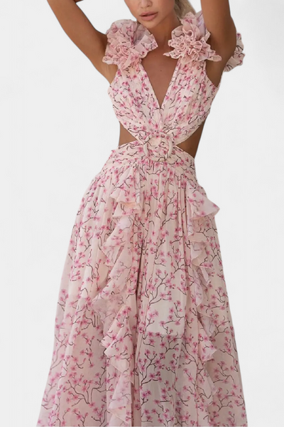 Zuleika Vestido de Chifón