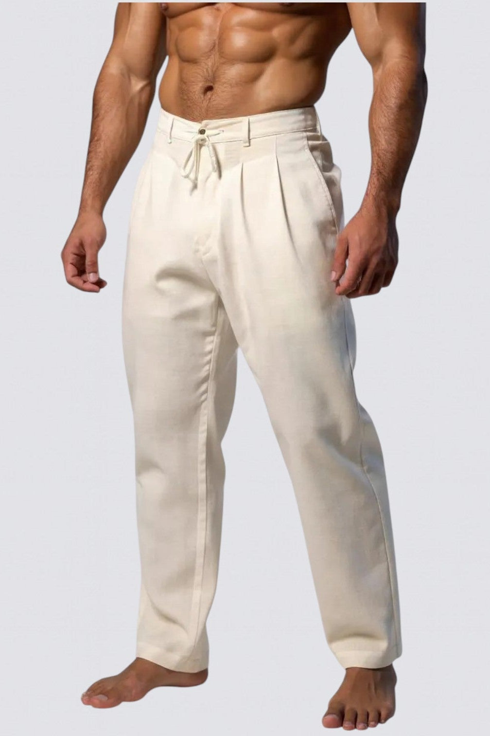 Pantalones de lino