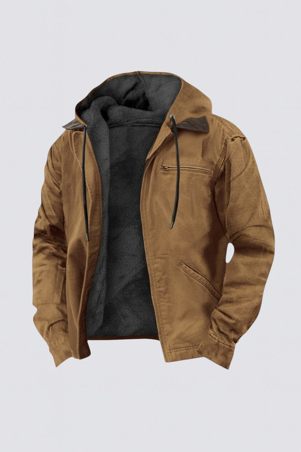 Chaqueta de otoño refinada